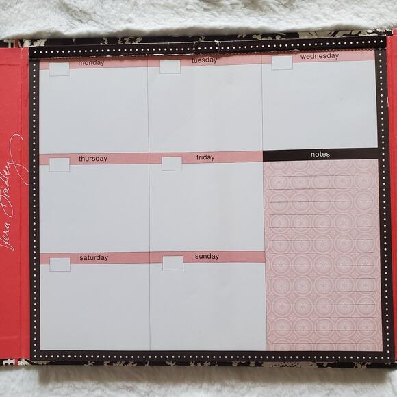 Vera Bradley Duly Noted Take Note Collection Desk Set Imperial Toile - Picture 5 of 7